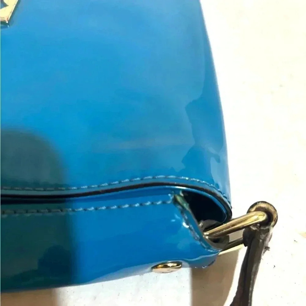 Kate spade blue patent leather crossbody handbag - Picture 11 of 11